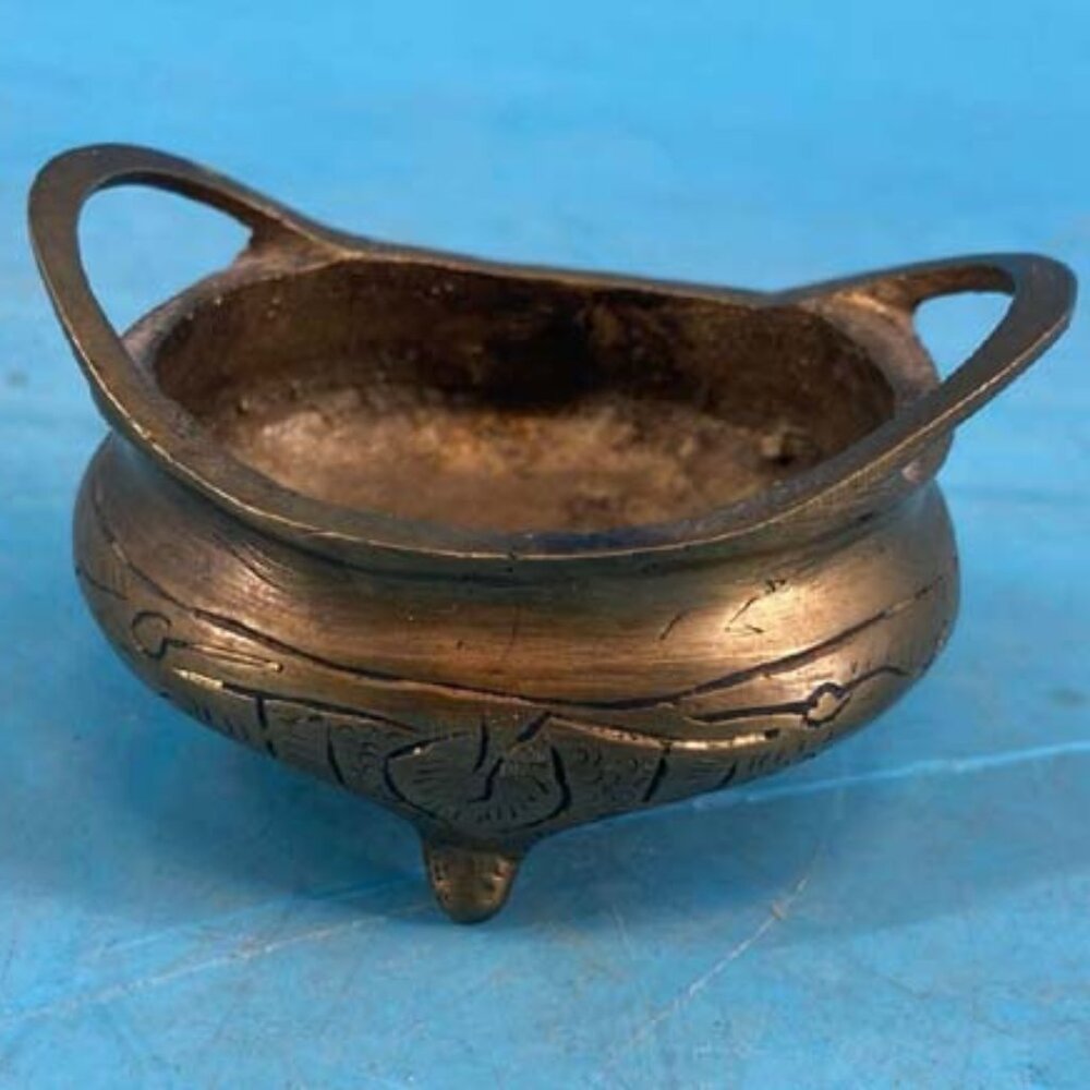 Chinese Brass Censer Incense Burner